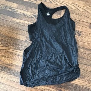 Nike black built in bra tank